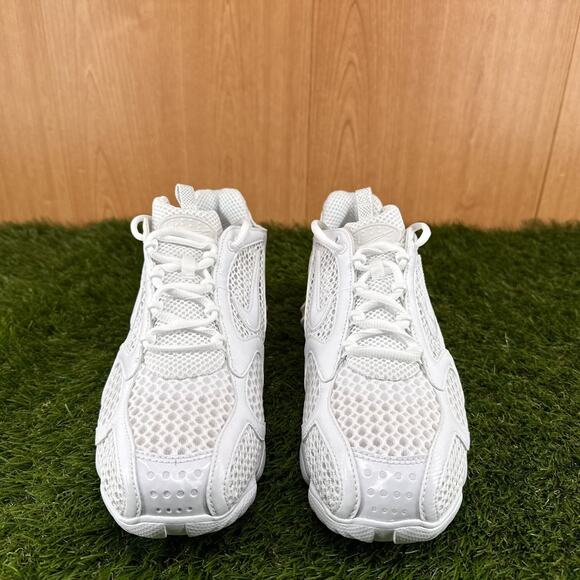 Nike Air Zoom Spiridon Cage 2 Triple White Running Shoes CJ1288-100 Men\'s Sz 9.5